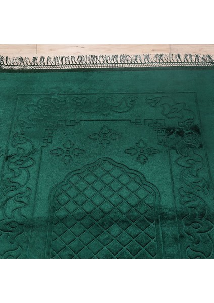 Soft Yumuşak Kadife Peluş Seccade Koyu Kahve 70 x 110 cm - 750 gr fiyatları