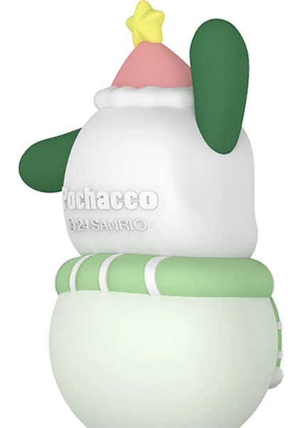 Sanrio Lisanslı Kardan Adam Serisi Gece Lambası - Pochacco