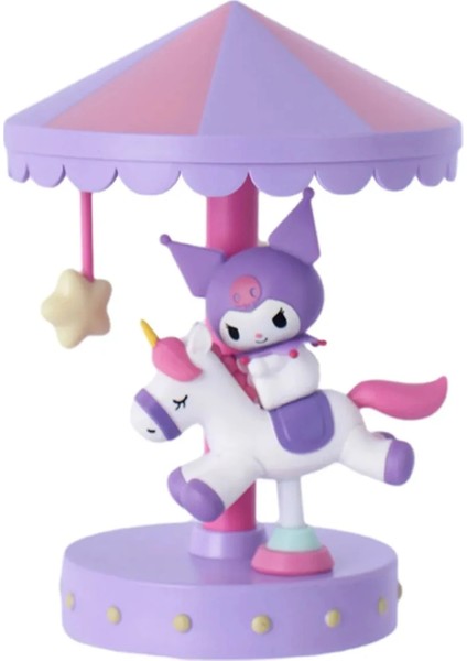 Sanrio Lisanslı Atlı Karınca Gece Lambası - Kuromi modelleri