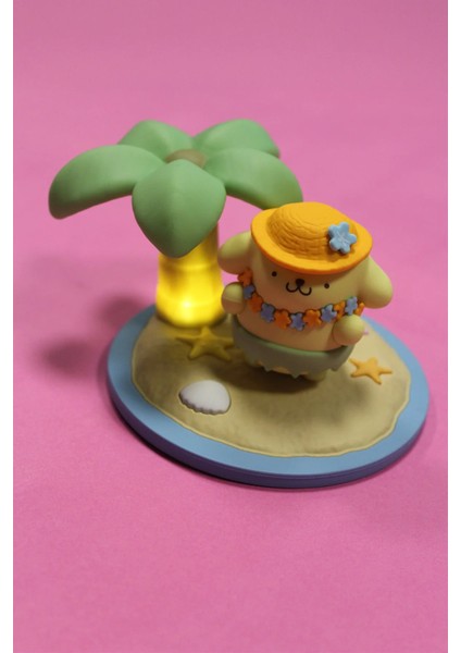 Sanrio Lisanslı Yaz Serisi Gece Lambası - Pompompurin