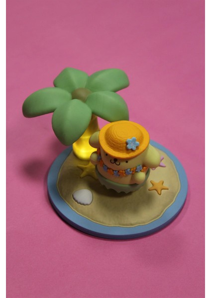 Sanrio Lisanslı Yaz Serisi Gece Lambası - Pompompurin modelleri