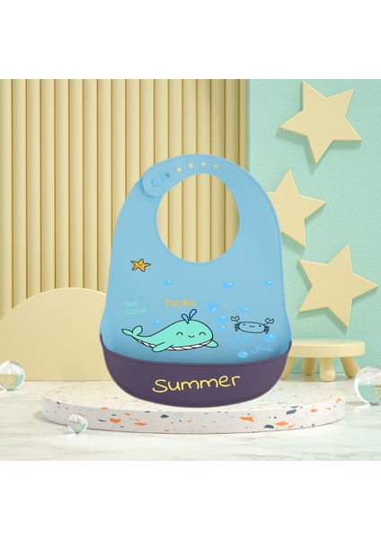 Silikon Önlükler Su Geçirmez Yemek Önlükleri Önlükler Büyük Salya Önlükleri Yıkanabilir Pirinç Önlükleri (Yurt Dışından)