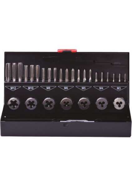 Kılavuz Pafta Takımı 32 Parça Italyan Malı