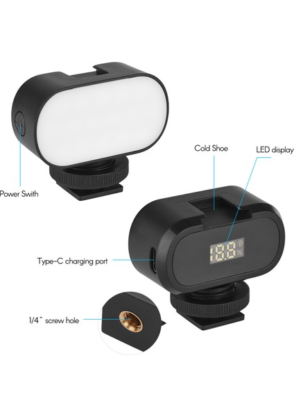ST15RGB Mini LED Video Işığı 7 Renkli Işıklar CRI95+ Dahili Lityum Pil (Yurt Dışından) modelleri