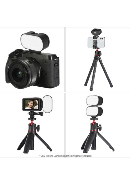 ST15RGB Mini LED Video Işığı 7 Renkli Işıklar CRI95+ Dahili Lityum Pil (Yurt Dışından) fırsatları