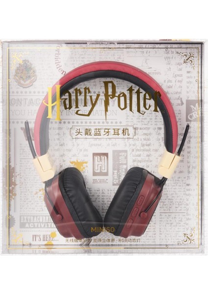 Miniso Harry Potter Lisanslı Kablosuz Kulak Üstü Kulaklık