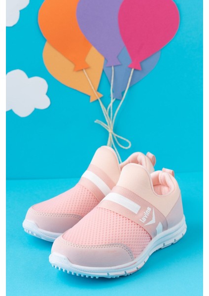 Tedy Garantili Unisex Çocuk Bağcıksız Rahat Esnek Günlük Sneaker Spor Ayakkabı