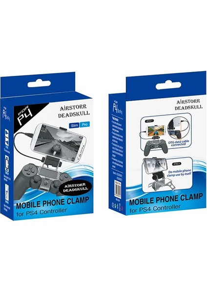 Ps4 Kol Gamepad Joystick Uyumlu Telefon Tutucu Aparat 016B