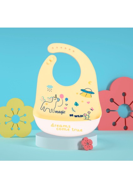 Silikon Önlükler Su Geçirmez Yemek Önlükleri Önlükler Büyük Salya Önlükleri Yıkanabilir Pirinç Önlükleri (Yurt Dışından)