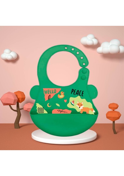 Silikon Önlükler Su Geçirmez Yemek Önlükleri Önlükler Büyük Salya Önlükleri Yıkanabilir Pirinç Önlükleri (Yurt Dışından)