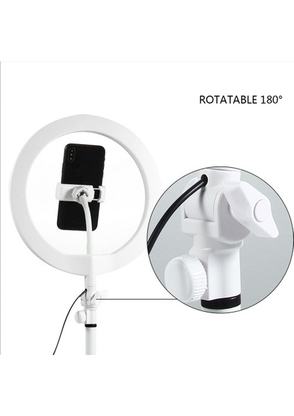 10" LED Ayarlanabilir Halka Işığı USB Kablolu (Yurt Dışından) modelleri