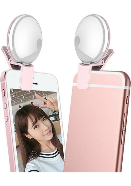 Cep Telefonu Için Taşınabilir Sie LED Işık Halkası Beyaz (Yurt Dışından) fiyatları