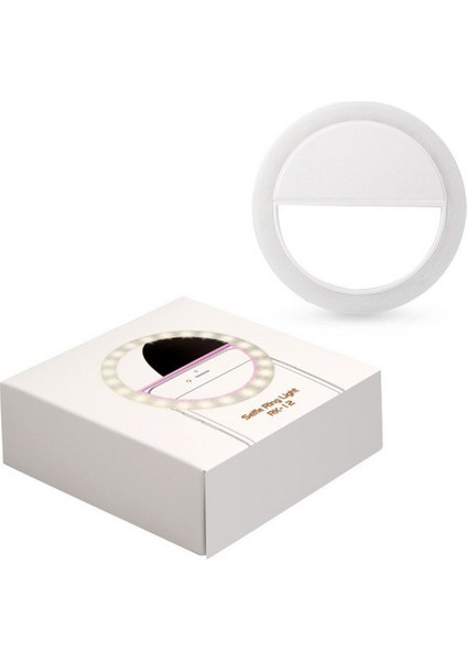 Cep Telefonu Için Taşınabilir Sie LED Işık Halkası Beyaz (Yurt Dışından) indirimleri