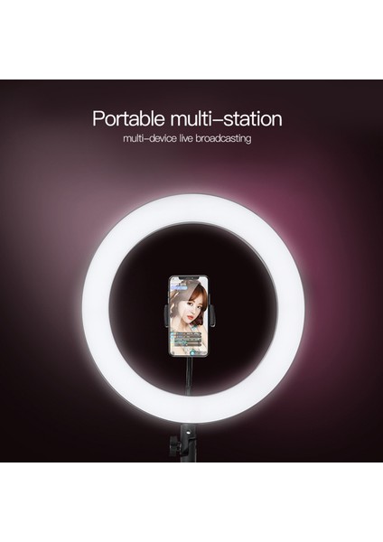 160 mm Aydınlatma Seviyesi Ayarlanabilir USB ile Enerjilendirilen LED Halka Işığı (Yurt Dışından) modelleri