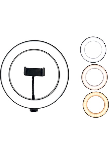 160 mm Aydınlatma Seviyesi Ayarlanabilir USB ile Enerjilendirilen LED Halka Işığı (Yurt Dışından) indirimleri