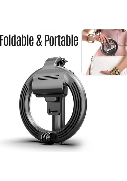 6 Inç Mini Cep Telefonu Sie Halka Işığı 3 Aydınlatma Modu Parlaklık Ayarlanabilir (Yurt Dışından) indirimleri