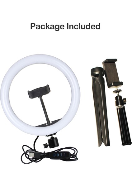 DC5V 7W LED Sie Kamera Işığı 10 Seviye Ayarlanabilir Parlaklık 360° Dönebilen Aydınlatma Açısı (Yurt Dışından) modelleri