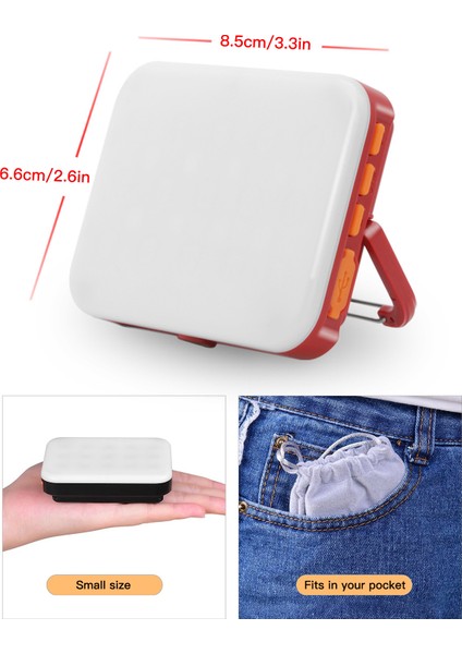 8 Modlu USB Şarj Edilebilir LED Kamp Lambası (Yurt Dışından) fiyatları