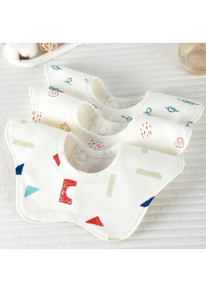 Önlükler Kalınlaştırılmış Tükürük Önleyici Salya Akıtmayan Havlu Pamuk Su Geçirmez Pirinç Önlükler Önlükler (Yurt Dışından)