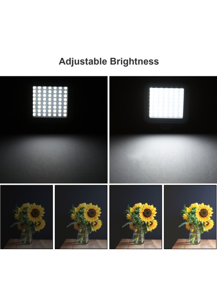 Mini Video LED Fotoğrafçılık Işığı 5.5W Kamera Üstü Işıklandırma Işığı (Yurt Dışından) fiyatları