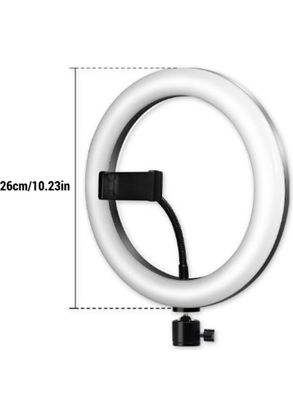 10 Inçlik Rgb LED Halka Işığı Ayarlanabilir Renkler ve Parlaklık (Yurt Dışından) fırsatları