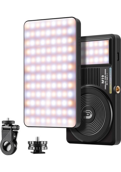 Manyetik LED Video Işığı 2500K - 9000K Parlaklık Ayarlanabilir Dahili (Yurt Dışından) fiyatları