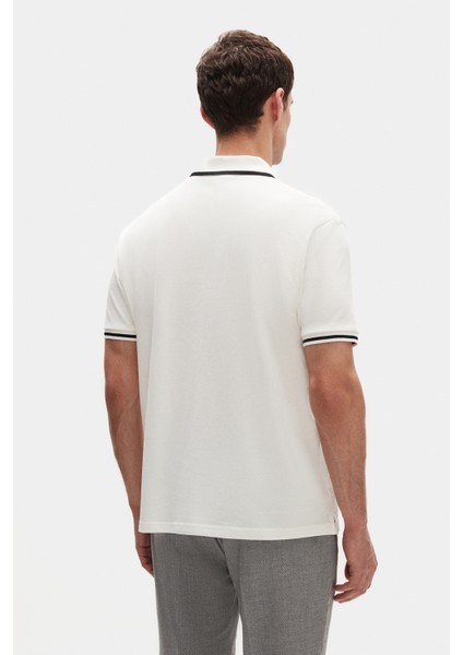 Regular Fit Ekru Düz T-Shirt 4HC142991002M modelleri