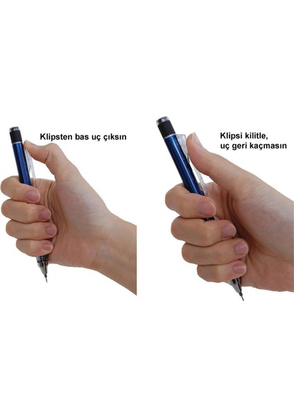 Mono Graph Mekanik Versatil Uçlu Kalem 0.7 Pastel Lavanta (MG-94R7) modelleri