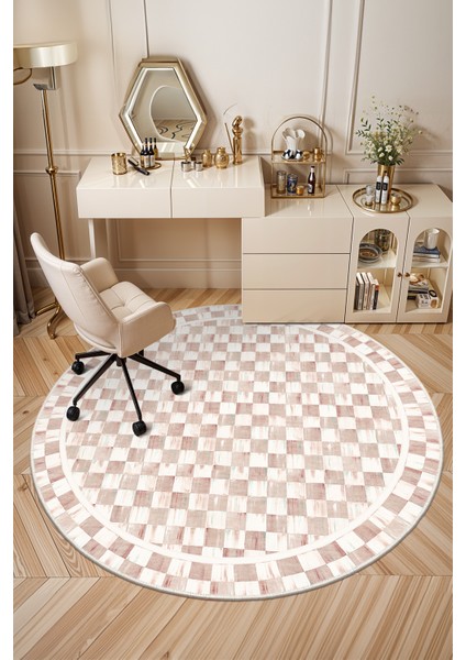 Mackenzie Modern Halı, Makinede Yıkanabilir Kaymaz Taban, Ince Salon Halısı, Mutfak Halısı ve Yolluk