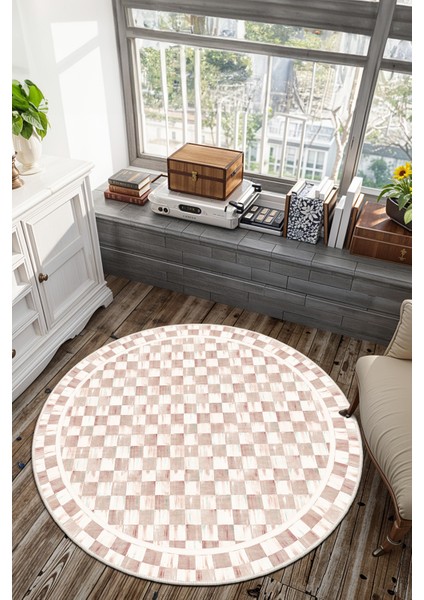 Mackenzie Modern Halı, Makinede Yıkanabilir Kaymaz Taban, Ince Salon Halısı, Mutfak Halısı ve Yolluk