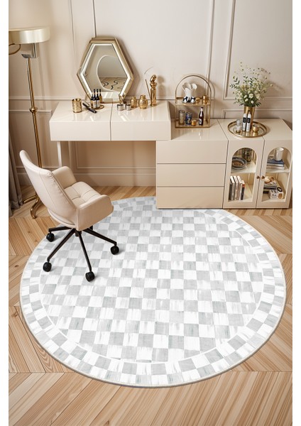 Mackenzie Modern Halı, Makinede Yıkanabilir Kaymaz Taban, Ince Salon Halısı, Mutfak Halısı ve Yolluk