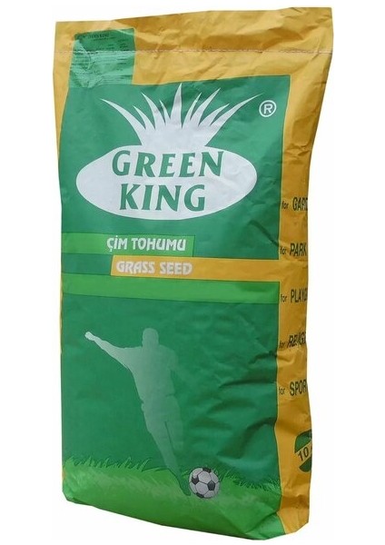 Green King 7m Ithal Çim Tohumu 10KG 7li Karışım Çayır Çimen Ot Tohumu