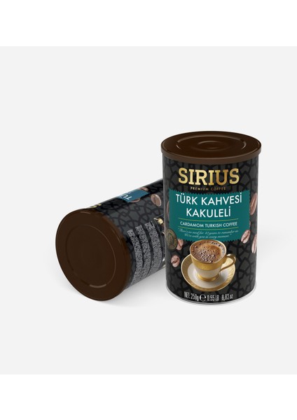 Kakule Aromalı Türk Kahvesi 250 gr (Teneke Kutu) fırsatları
