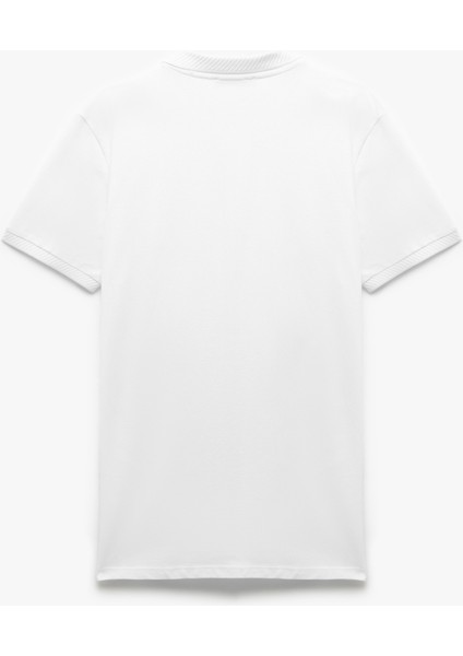 Slim Fit Kısa Kollu Pike Kumaş Pamuklu Polo Yaka Tişört fiyatları