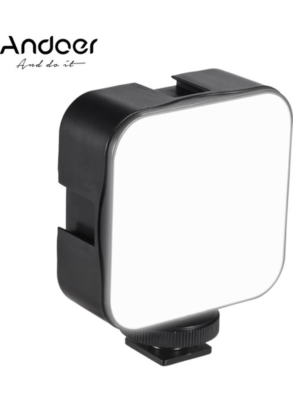 Mini LED Video Işığı 6500K Parlaklık Ayarlı 5W Dslr Kameralar Için (Yurt Dışından)