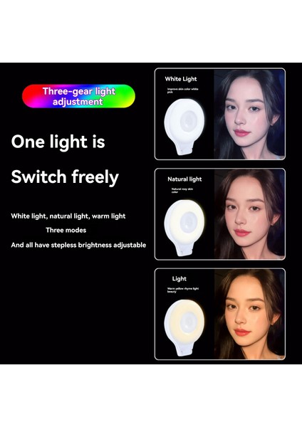 Cep Telefonu Manyetik Dolum Işığı Taşınabilir Mini Sie Güzellik Işığı (Yurt Dışından) modelleri