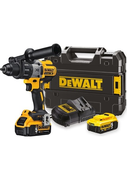 DCD996P2 18VOLT/5.0AH Li-Ion Çift Akülü Kömürsüz Darbeli Matkap