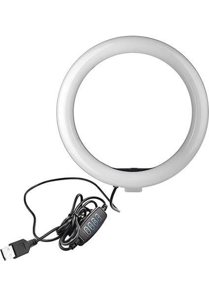 10 Inç 3 Aydınlatma Modu Ayarlanabilir LED Halka Işığı (Yurt Dışından)