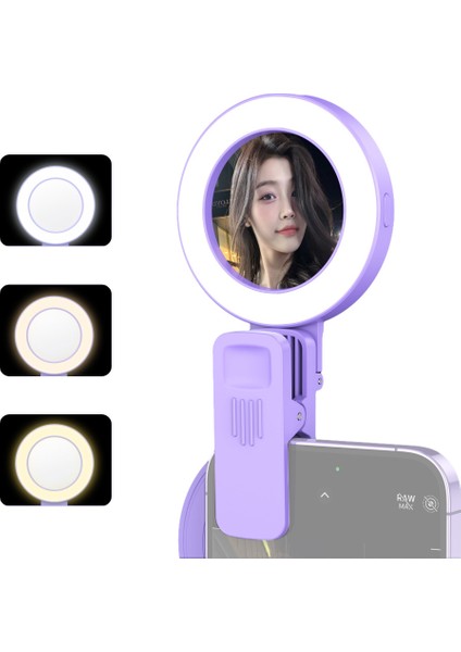 Kırılabilir Sie Halka Işığı 3 Işık Modu 180° Dönen (Yurt Dışından)