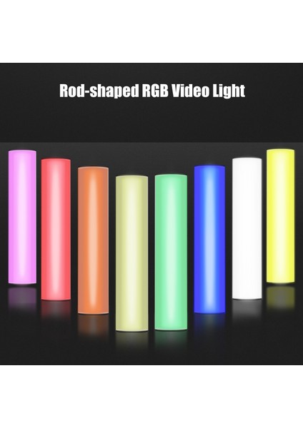 W200RGB Taşınabilir LED Video Işığı 2500K - 9000K Parlaklık Ayarlanabilir CRI95+ (Yurt Dışından) modelleri