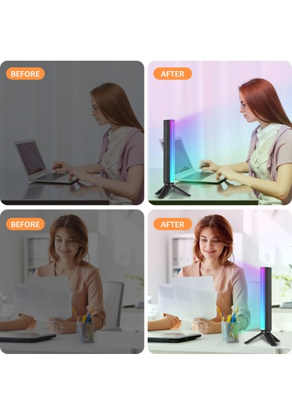 W200RGB Taşınabilir LED Video Işığı 2500K - 9000K Parlaklık Ayarlanabilir CRI95+ (Yurt Dışından) indirimleri