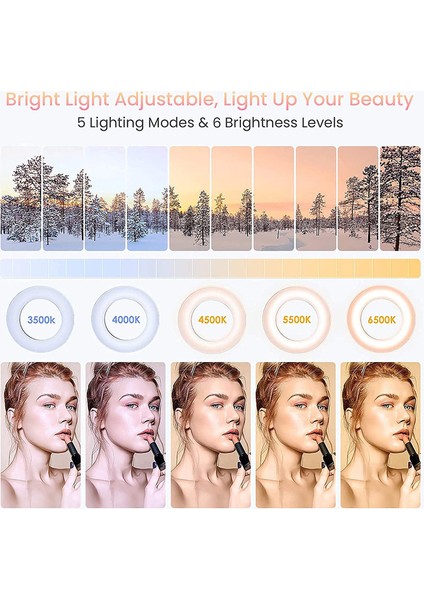 4 Inç Alüminyum Kabuklu Beş Renk Sıcaklıklı Doldurma Işığı (Yurt Dışından) modelleri