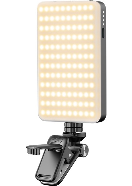 Cep LED Video Işığı 2500K - 9000K Ayarlanabilir Dahili Pil (Yurt Dışından) modelleri