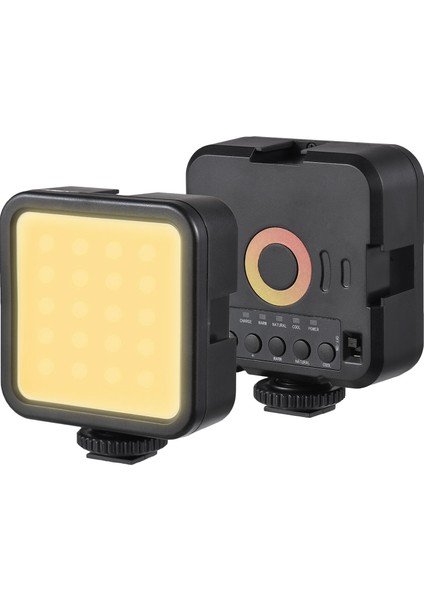 Mini Fotoğrafçılık Lambası Aydınlatma Seviyesi Ayarlanabilir Iki Renkli 70 LED Boncuk 3000K - 9000K (Yurt Dışından)