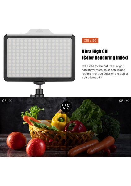 Taşınabilir Iki Renkli 3200K - 5600K LED Kamera Işığı (Yurt Dışından) modelleri