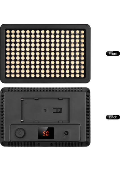 Taşınabilir Iki Renkli 3200K - 5600K LED Kamera Işığı (Yurt Dışından) indirimleri