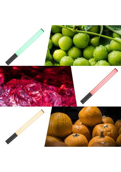Rgb Işık Sopağı El Tutuşlu Fotoğrafçılık ve Videografya Işığı Iki Renk Sıcaklığı 2500K - 9900K 12 Seviye Parlaklık Ayarlı (Yurt Dışından) fırsatları