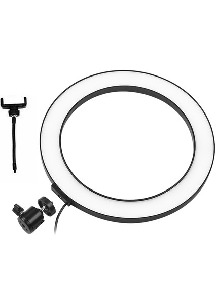 10 Inç LED Halka Işığı 3200K - 5500K Parlaklık Ayarlı Tripod Standı (Yurt Dışından) modelleri