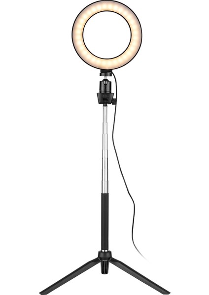 6 Inç Mini LED Halka Işığı Aydınlatma Seviyesi Ayarlanabilir 3 Aydınlatma Modu (Yurt Dışından) fiyatları