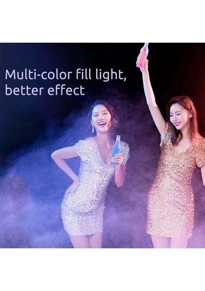Rgb LED Sie Yuvarlak Işık Telefon Kıskaçlı USB Halka Işık (Yurt Dışından) fırsatları